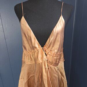 Fun,  flirty satin top